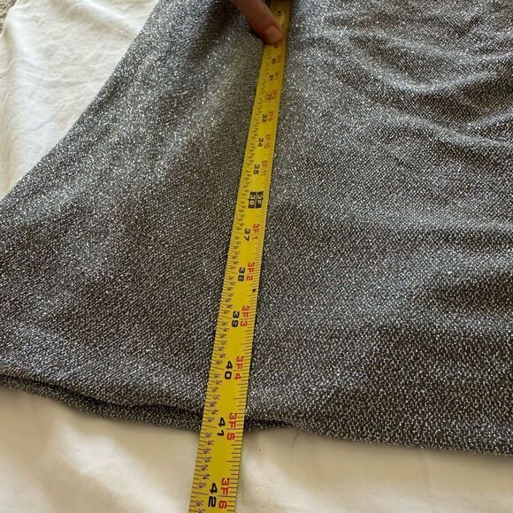 Betsy & Adam Glitter-Knit Sheath Dress, Size 20W - Picture 8 of 10